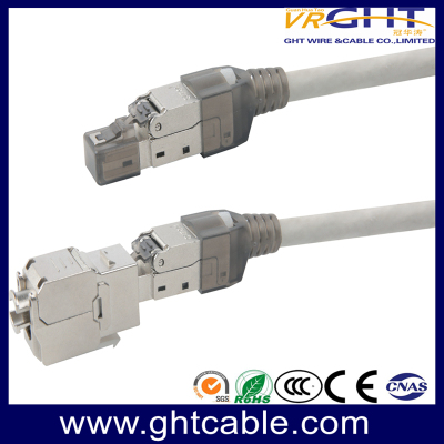 CAT6/CAT6A/CAT7 STP 插头免工具型