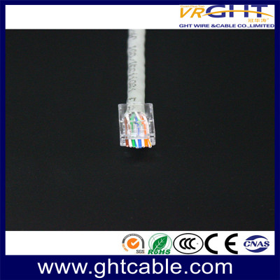 موصل بلوري RJ45 8P8C UTP CAT6 مطلي بالذهب 1-50μ