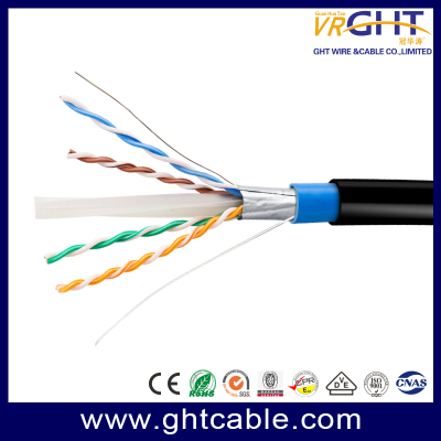 كابل شبكة خارجي FTP CAT6E مقاس 23AWG