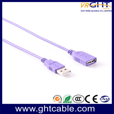 USB 2.0 A(M) Extender-Purple