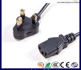UK/Gulf States BS1363 to C13 Power Cord - For PC