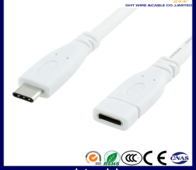 USB Type C Male to USB Type C Female Extension Cable