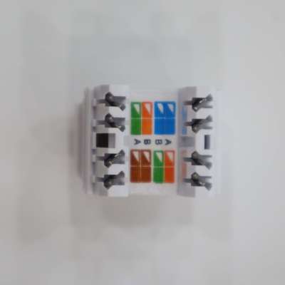 Prise modulaire sans fil rotative à 180° CAT5/CAT6 UTP