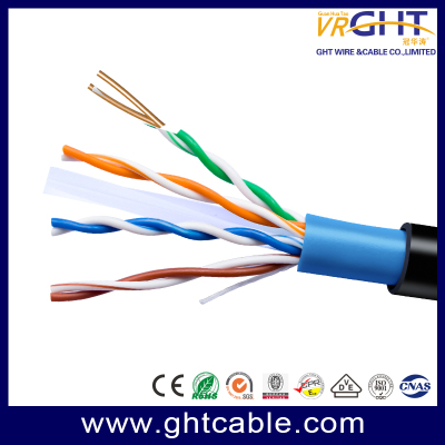 كابل شبكة UTP CAT6 خارجي مقاس 23 AWG