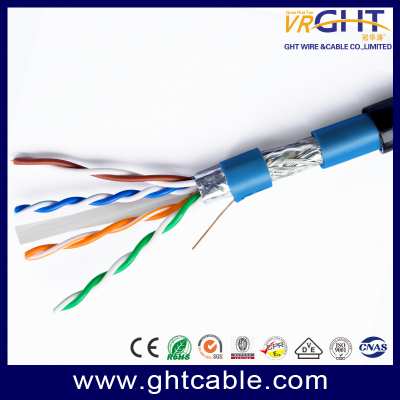 户外 SFTP Cat6e 网线