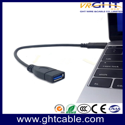 Adaptateur USB 2.0 Type C Câble OTG USB C mâle vers USB 3.0 A femelle Connecteur de câble OTG