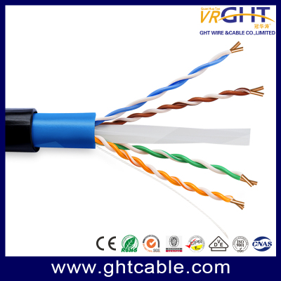 كابل شبكة UTP CAT6 خارجي مقاس 23 AWG