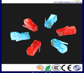 UTP CAT6 RJ45 8P8C Colorful Gold-Plated Content 1-50μ