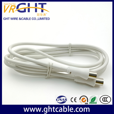 Cable satelital 9.5 Pal Plug a 9.5 PAL Jack Cable SAT Cable de antena coaxial RF Cable conector F Cable RG6