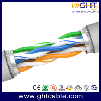 كابل خارجي SFTP Cat5e مقاس 24AWG