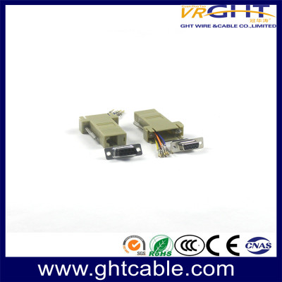 Connecteur RJ45-DB9 FEMELLE NW01-A01