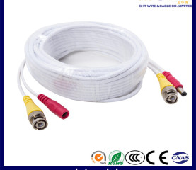 CCTV Cable with BNC & DC Plugs for CCTV Camera/Security Survillance