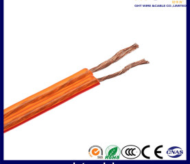 Transparent Flexible Speaker Cable (2X30 CCA Conductor) High Quality