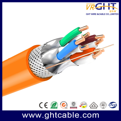 Indoor FTP Cat6a Network Cable Twisted Pair Cable