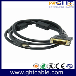 كابل DVI-HDMI PVC مع حلقات