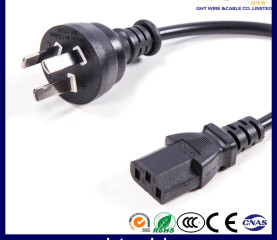 Australia Power Cord & Power Plug for PC Using (AS3112)