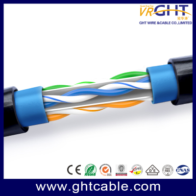 كابل شبكة UTP CAT6 خارجي مقاس 23 AWG