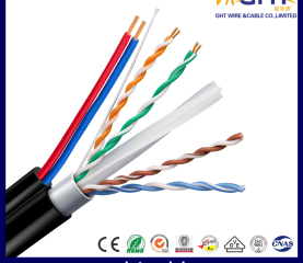 23 AWG Outdoor UTP CAT6 Network Cable+2C