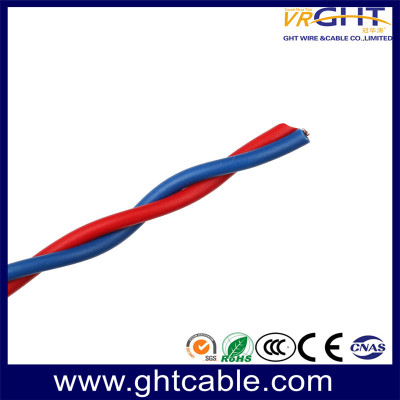 Two Cores Flexible Twisted Electric CableTwo Cores Twisted Flexible Electric Cable power cable