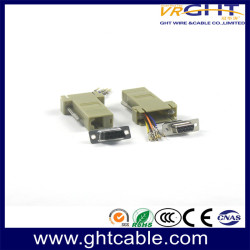 Connecteur RJ45-DB9 FEMELLE NW01-A01