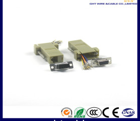 RJ45-DB9 FEMALE Connector NW01-A01