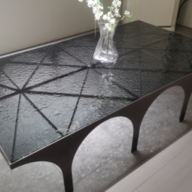 tempered glass coffee table top