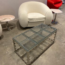 Glass coffee table top
