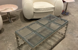 Glass coffee table top
